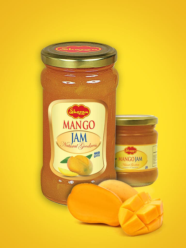 Shezan mango jam available through Ittifaq Traders